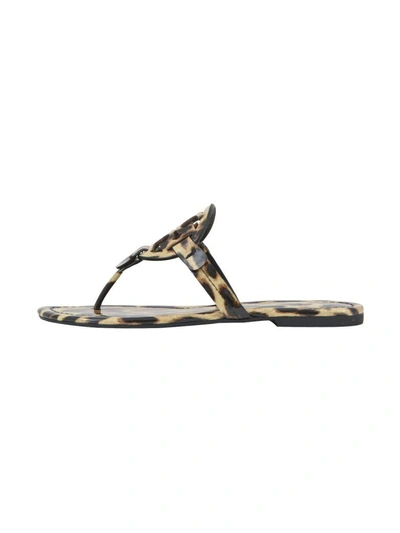 Shop Tory Burch Animalier Flip-flops