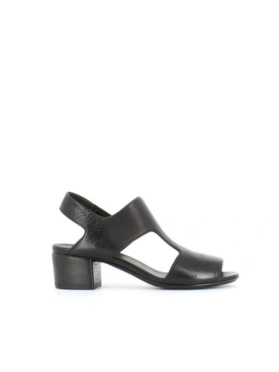 Shop Marsèll Mw4165 Cut-detail Sandals In Black