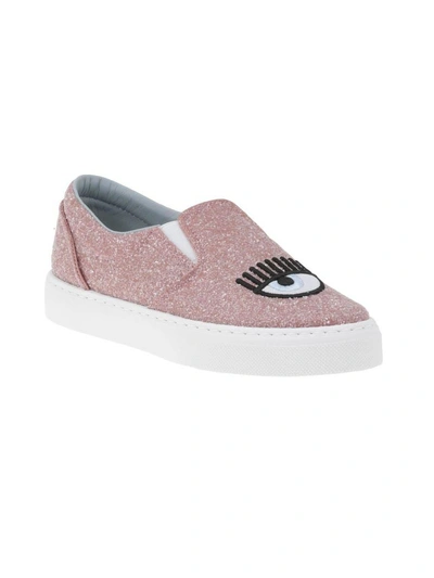 Shop Chiara Ferragni Slip-on Sneaker In Pink