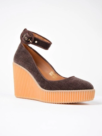 Shop Castaã±er Winter Sole In Marron Choc