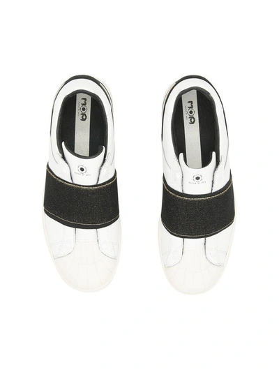 Shop M.o.a. Breaker Sneakers In Bianco|bianco
