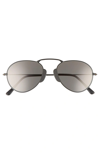 Shop Lgr Agadir 54mm Sunglasses - Black Matte/ Grey