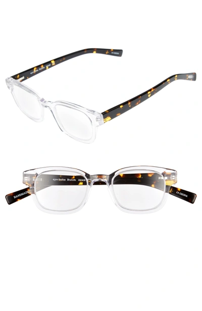 Shop Eyebobs Butch 45mm Reading Glasses In Crystal With Tortoise