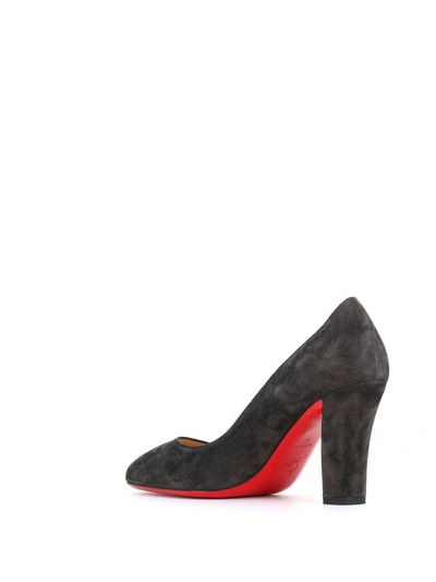 Shop Christian Louboutin Viva Pump Décolleté In Coal