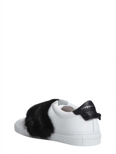 Shop Givenchy Urban Street Leather Sneakers In Nero