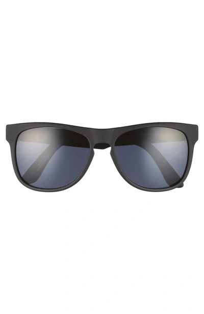 Shop Toms Manu 57mm Polarized Sunglasses - Matte Black Polar