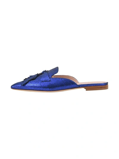 Shop Alberta Ferretti Sabot Mia In Blue