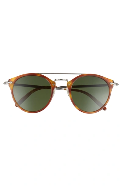 Shop Oliver Peoples Remick 50mm Sunglasses In Semi-matte Light Brown