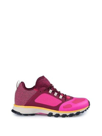 Shop Adidas By Stella Mccartney Adizero Xt Low-top Running Sneakers In Fucsia