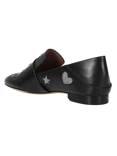 Shop Bally Stars Loafers In Black