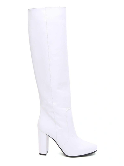 Shop Paris Texas High Boots In Bianco
