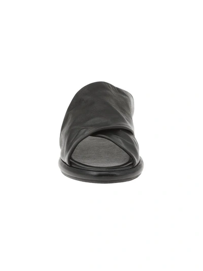 Shop Marsèll Leather Sandal In Black