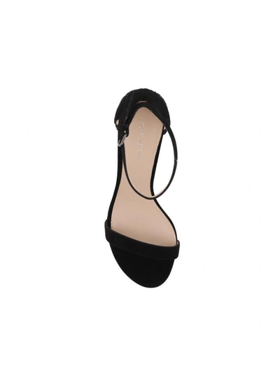 Shop Stuart Weitzman Simple Sandal In Black