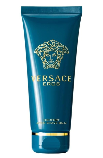 Shop Versace 'eros' After Shave Balm In Blue