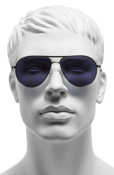 Shop Tom Ford 'marko' 58mm Sunglasses In Rhodium