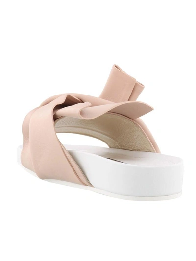 Shop N°21 Maxi Knot Sandals In Nude