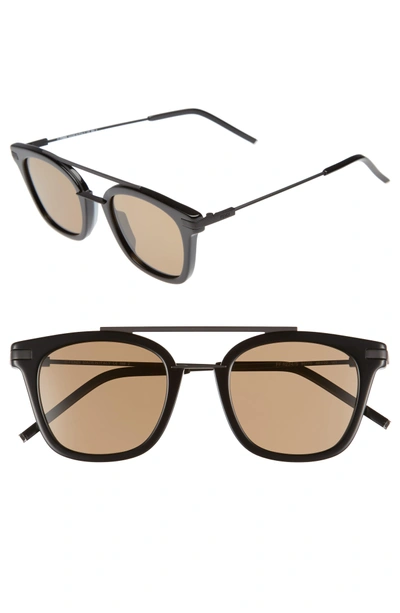 Shop Fendi 48mm Sunglasses - Black