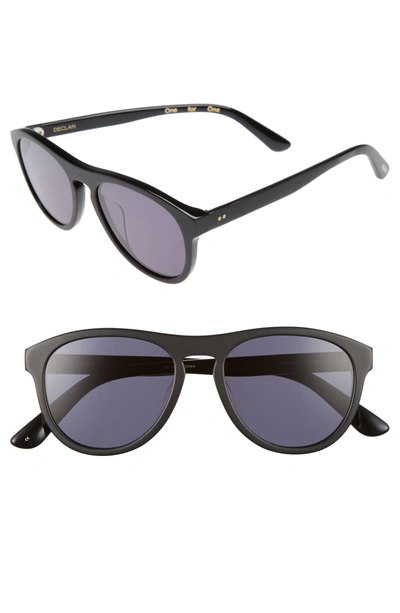 Shop Toms Declan 54mm Sunglasses - Matte Black