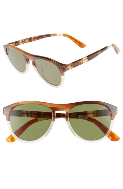 Shop Toms Declan 54mm Sunglasses - Milk Honey Fade