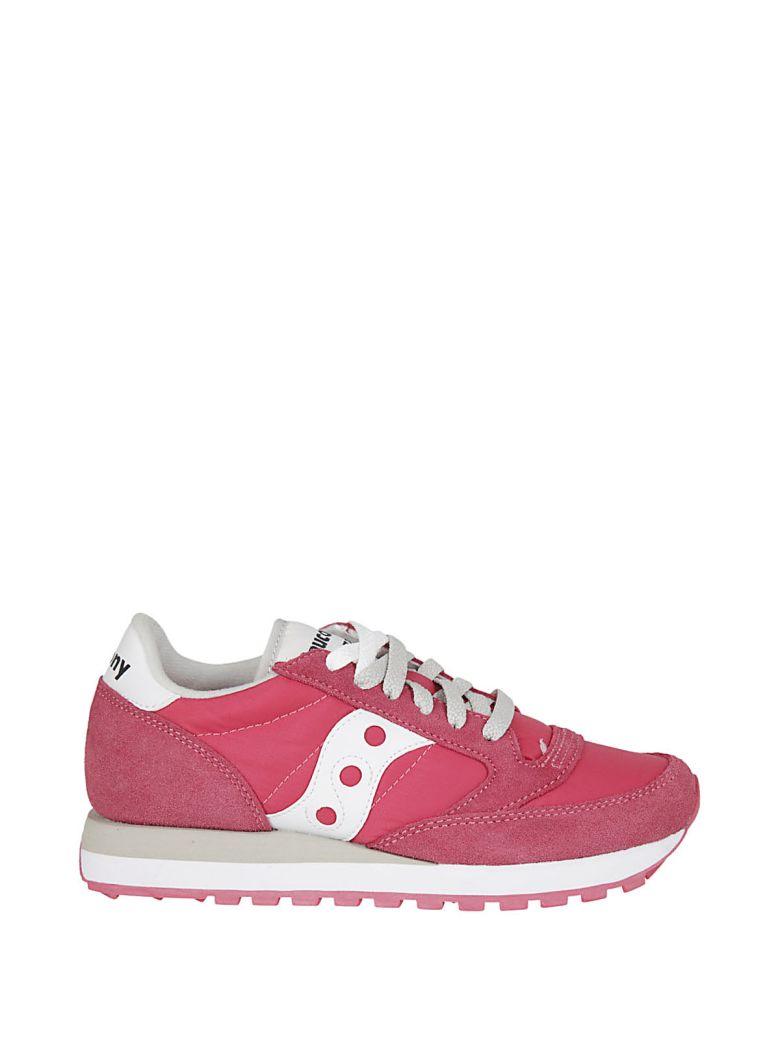 pink saucony sneakers