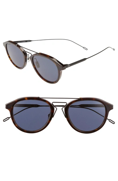 Shop Dior 52mm 'black Tie' Sunglasses - Havana
