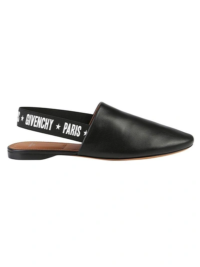 Shop Givenchy Rinvington Slingback Shoes In Black