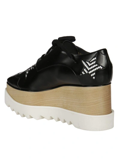 Shop Stella Mccartney Elyse Platform Sneakers In Black