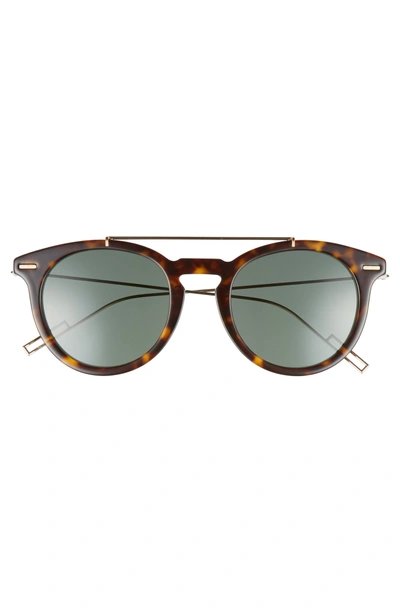 Shop Dior Master 51mm Sunglasses - Havana Gold