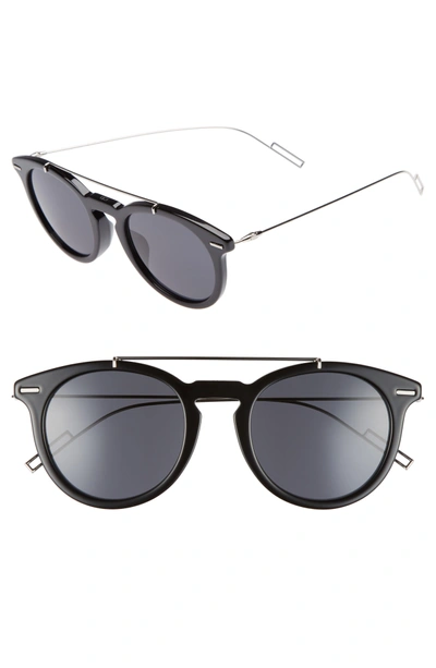 Shop Dior Master 51mm Sunglasses In Black