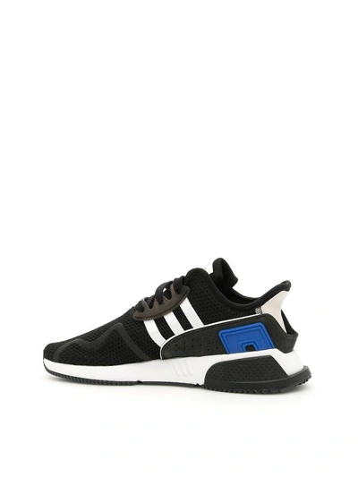 Shop Adidas Originals Eqt Cushion Adv Sneakers In Core Black