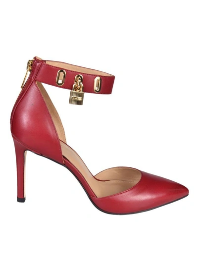 Shop Michael Michael Kors Antoinette Pumps In Cherry