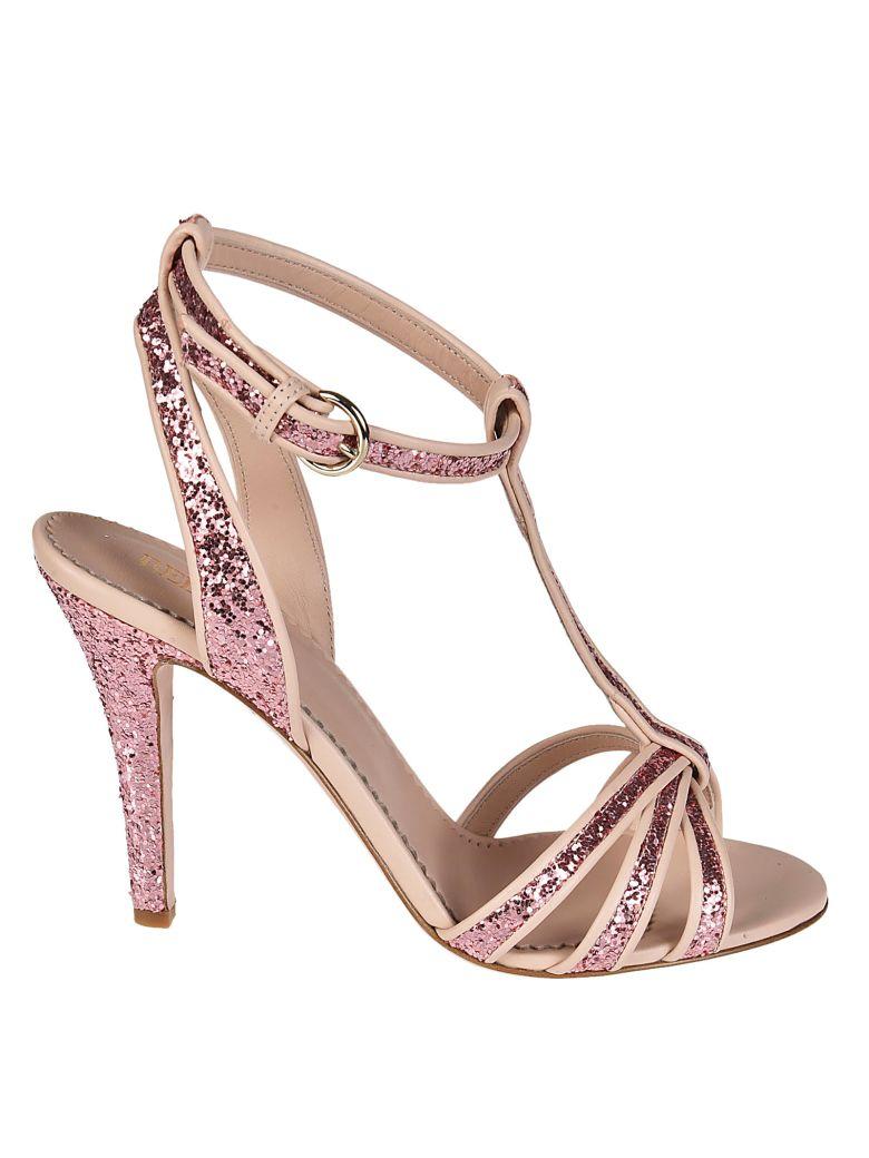 valentino glitter sandals