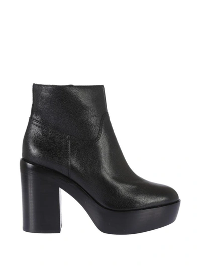 Shop Ash Dakota Ankle Boots In Black