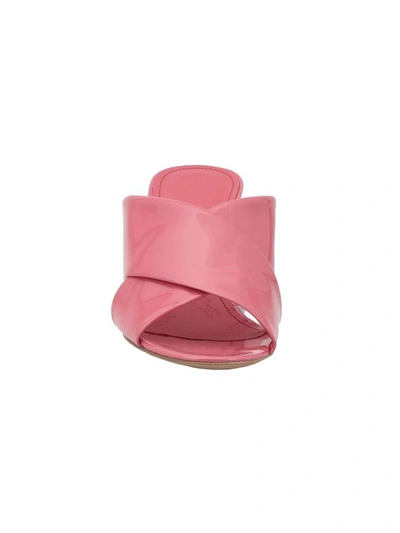 Shop Maison Margiela Leather Sandal In Pink