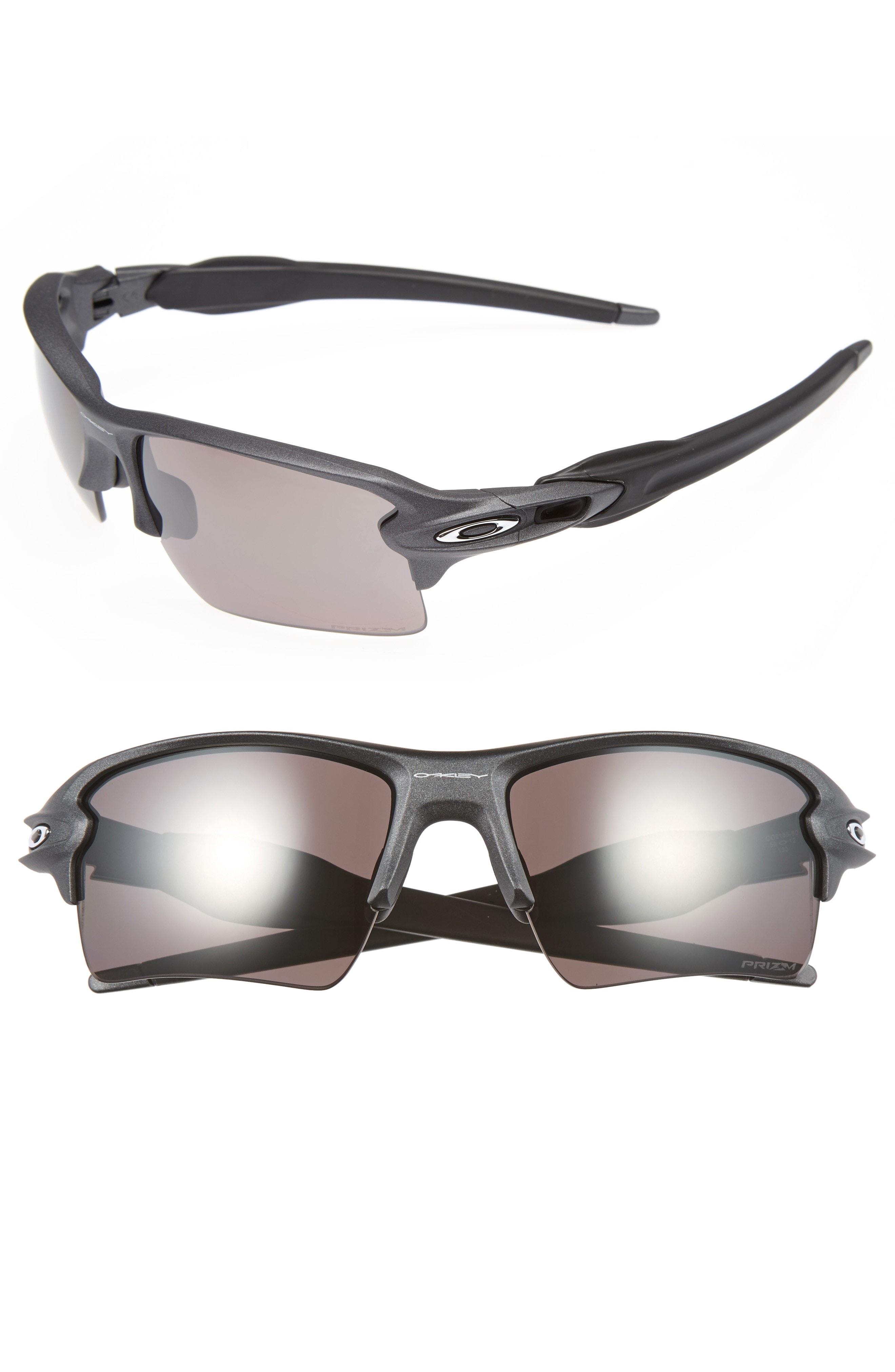 Oakley Polarized Flak 2.0 Xl Prizm Daily Sunglasses, Oo9188 In Grey