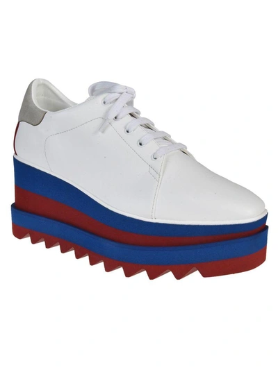 Shop Stella Mccartney Sneak Elyse Platform Sneakers In White