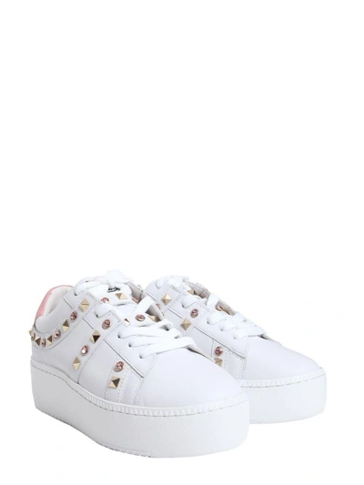 Shop Ash Clone Sneakers In Bianco
