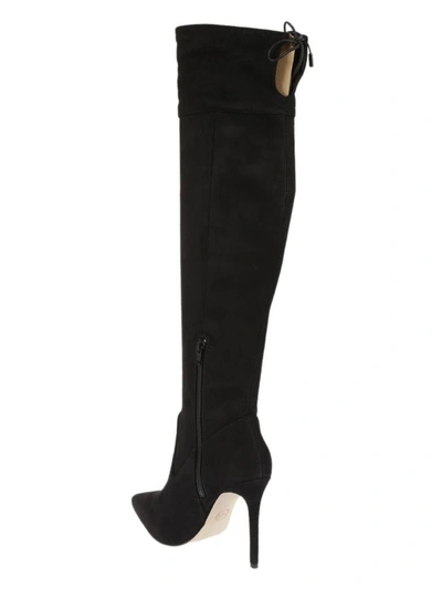 Shop Michael Kors Michael  Jamie Over-the-knee Boots In Black
