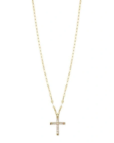 Shop Lana Girl By Lana Jewelry Girls' Diamond Cross Pendant Necklace In Gold