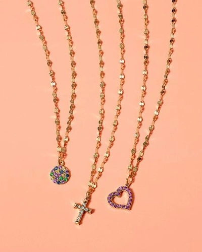 Shop Lana Girl By Lana Jewelry Girls' Diamond Cross Pendant Necklace In Gold