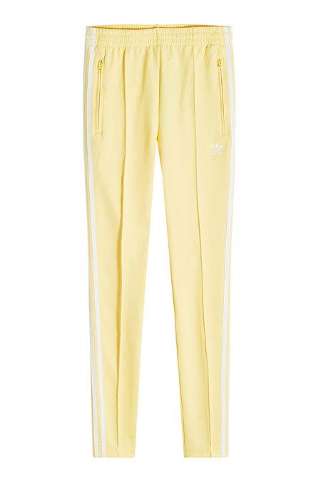 yellow track pants adidas