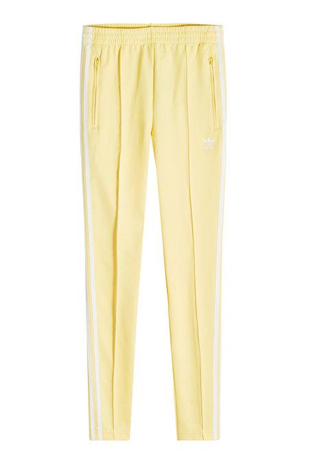 yellow adidas pants womens