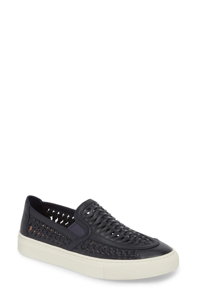 Shop Tory Burch Huarache 2 Slip-on Sneaker In Perfect Navy