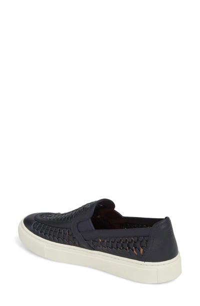 Shop Tory Burch Huarache 2 Slip-on Sneaker In Perfect Navy