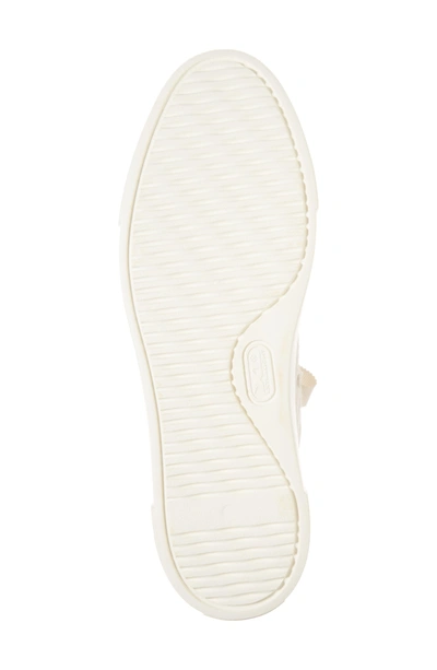 Shop Agl Attilio Giusti Leombruni Embroidered Lace Sneaker In Off White Leather