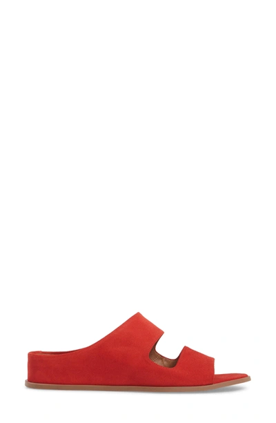 Shop Aquatalia Abbey Slide Sandal In Red