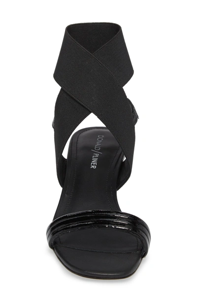 Shop Donald Pliner Hira Sandal In Black Leather