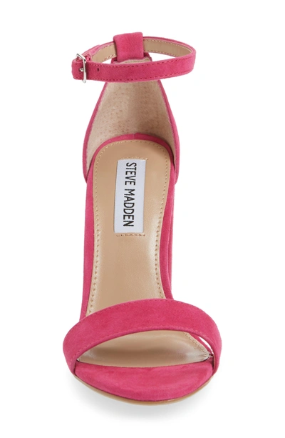 Steve Madden Women's Carrson Ankle-strap Dress Sandals In Hot Pink |  ModeSens