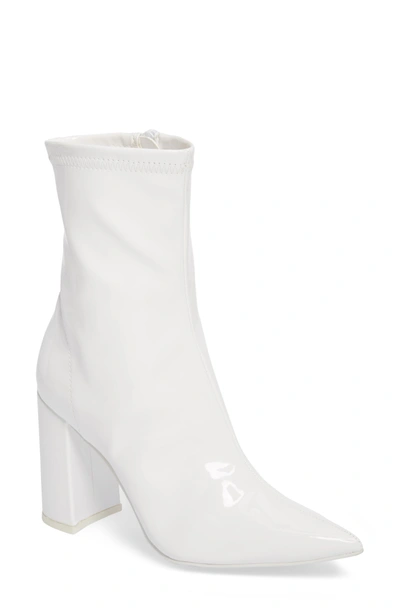 Shop Jeffrey Campbell Siren Bootie In White Patent