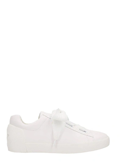 Shop Ash Nina Bow White Sneakers